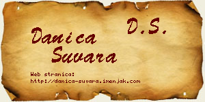 Danica Suvara vizit kartica